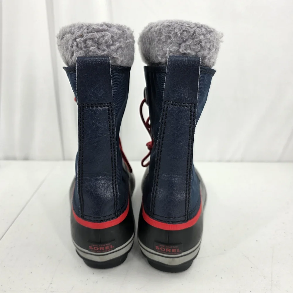 Sorel Yoot Pac Waterproof Snow Boot Youth Size 6 Womens‎ 7.5 Blue NY1879-464 EUC